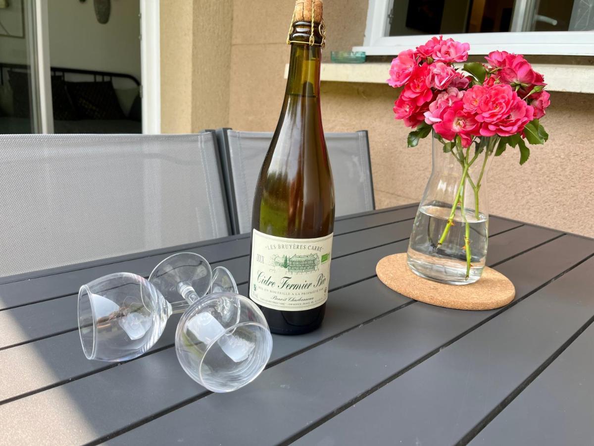 Appartement Le Freya Avec Terrasse A 5 Min Honfleur - Piscine - Parking - Wifi Équemauville Extérieur photo